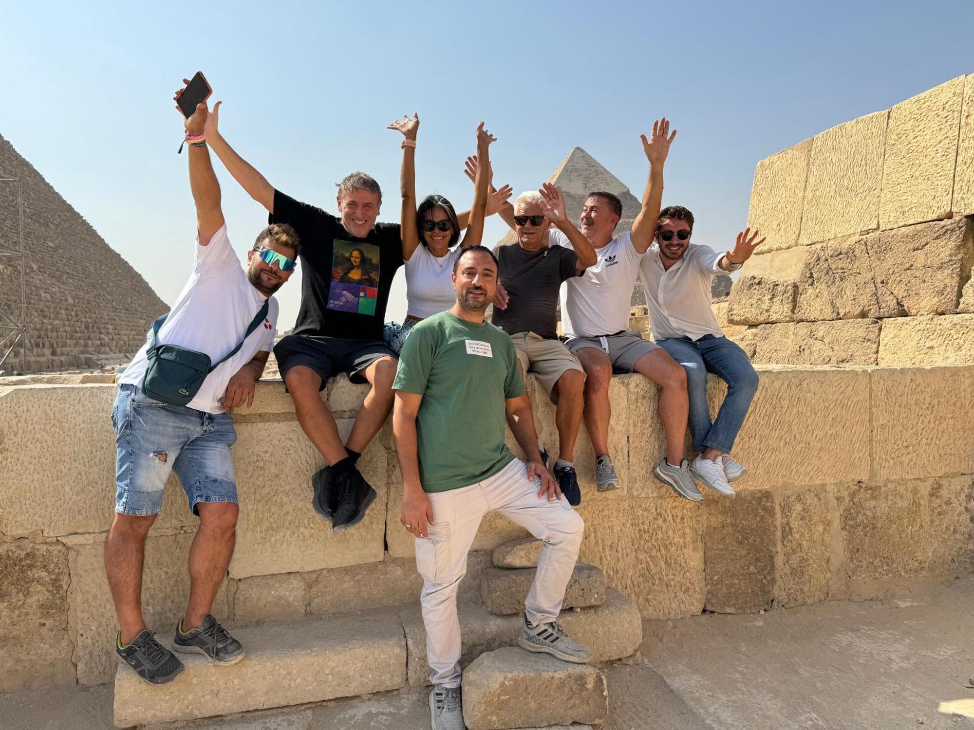 Unique Pyramids Boutique Inn Kafret el-Gabal Exterior foto